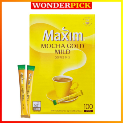 Cà Phê Hòa Tan Maxim Mocha Gold Mild Hàn Quốc