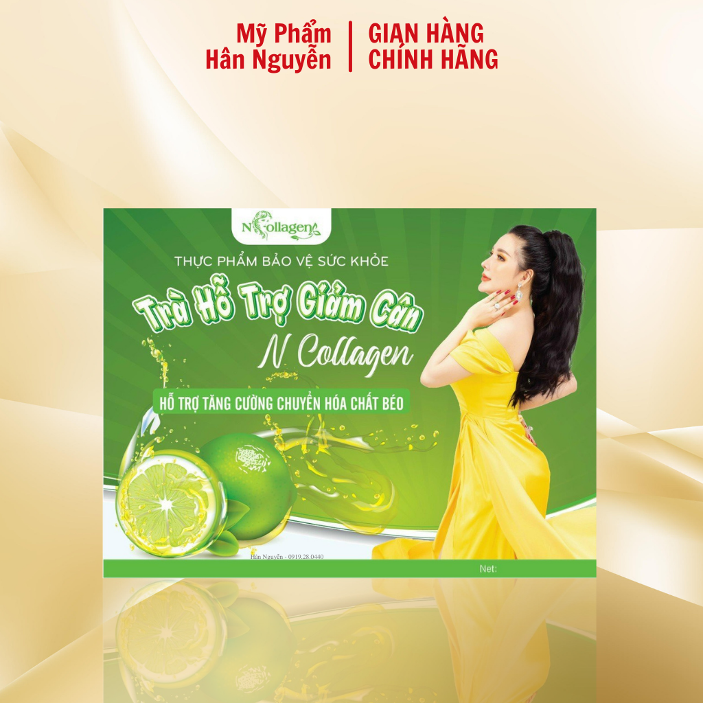 Lemon Tea weight loss ncollagen joyfully Nguyen 15 package 8938526572805