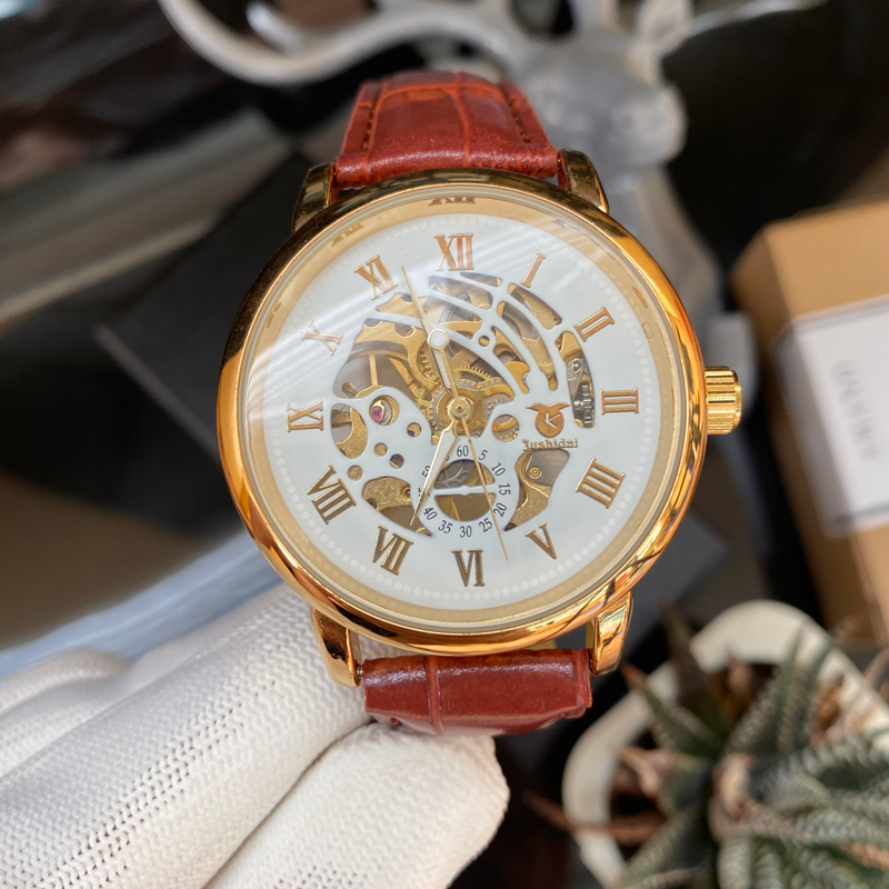 Đồng Hồ Nam [Cơ Lộ Máy Automatic] [ Siêu Sale+ Deal Shock] Chính Hãng Jushidai Đồng hồ cơ nam, Đồng hồ cơ tự động, đồng hồ cơ dây da