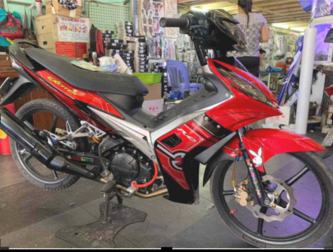 Tem rời ex 2010 đỏ đen