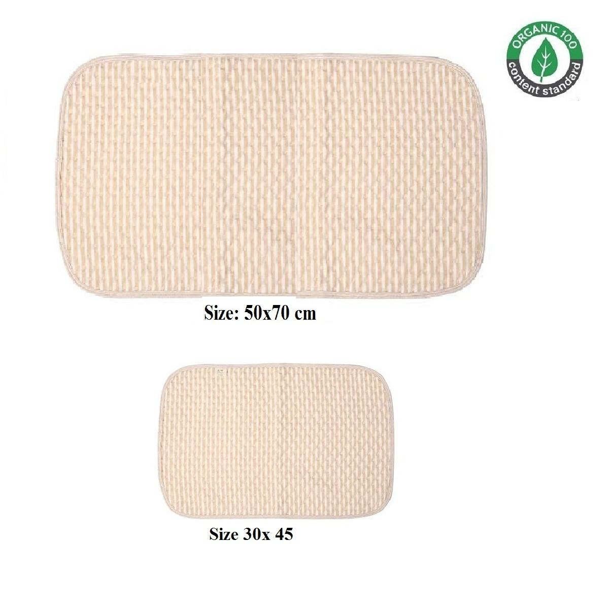 Combo 2 tấm lót chống thấm organic AOBERST