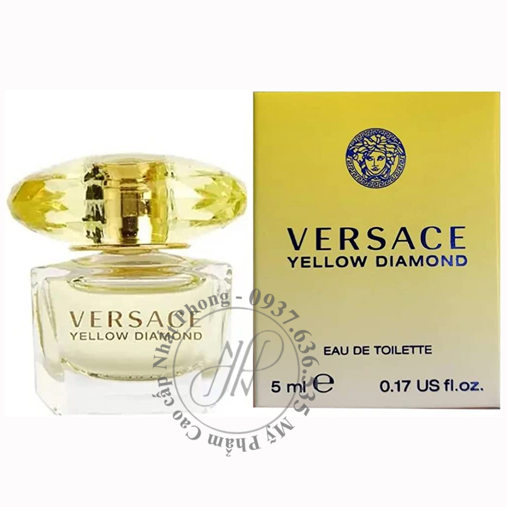Nước hoa nữ VERSACE Yellow Diamond EDT 5ml