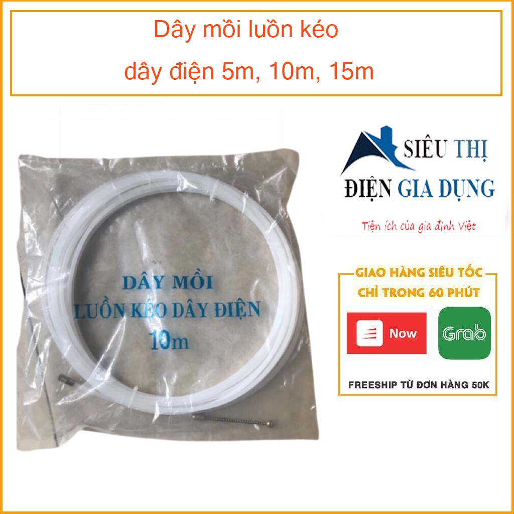 Dây mồi luồn kéo dây điện 5m