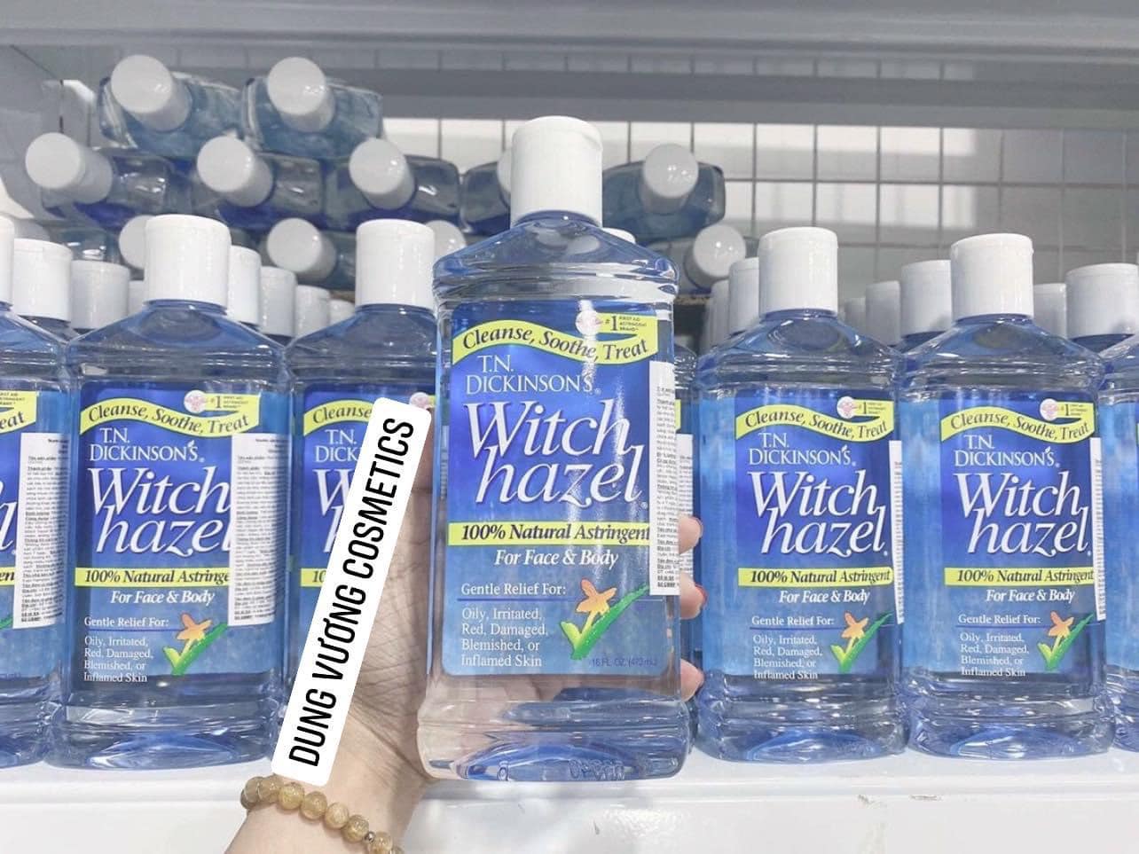 Nước cân bằng da dickinson’s witch hazel for face and body 473ml