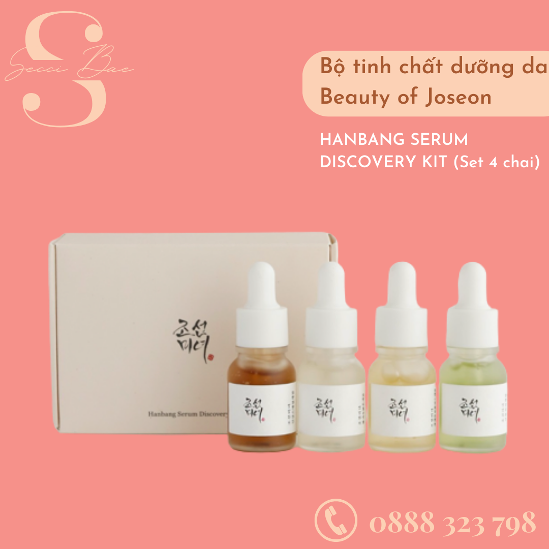 Bộ tinh chất beauty of joseon hanbang serum discovery kit