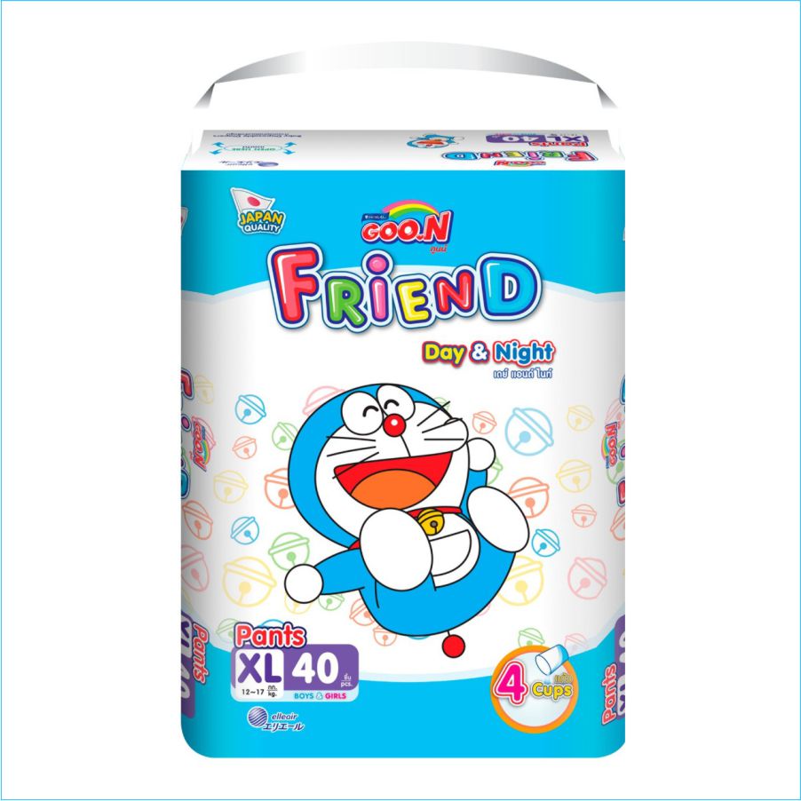Tã goon friend doreamon m54/xxxl22/xxl34/xl40/l46 - tuổi thơ shop