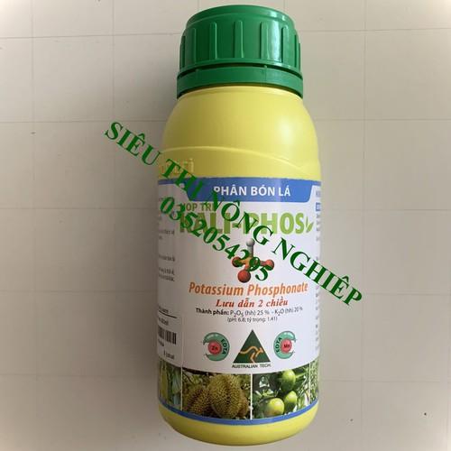 Phân bón lá cho cây sầu riêng - cà chua - KALI-Phos Hợp trí chai 500ml