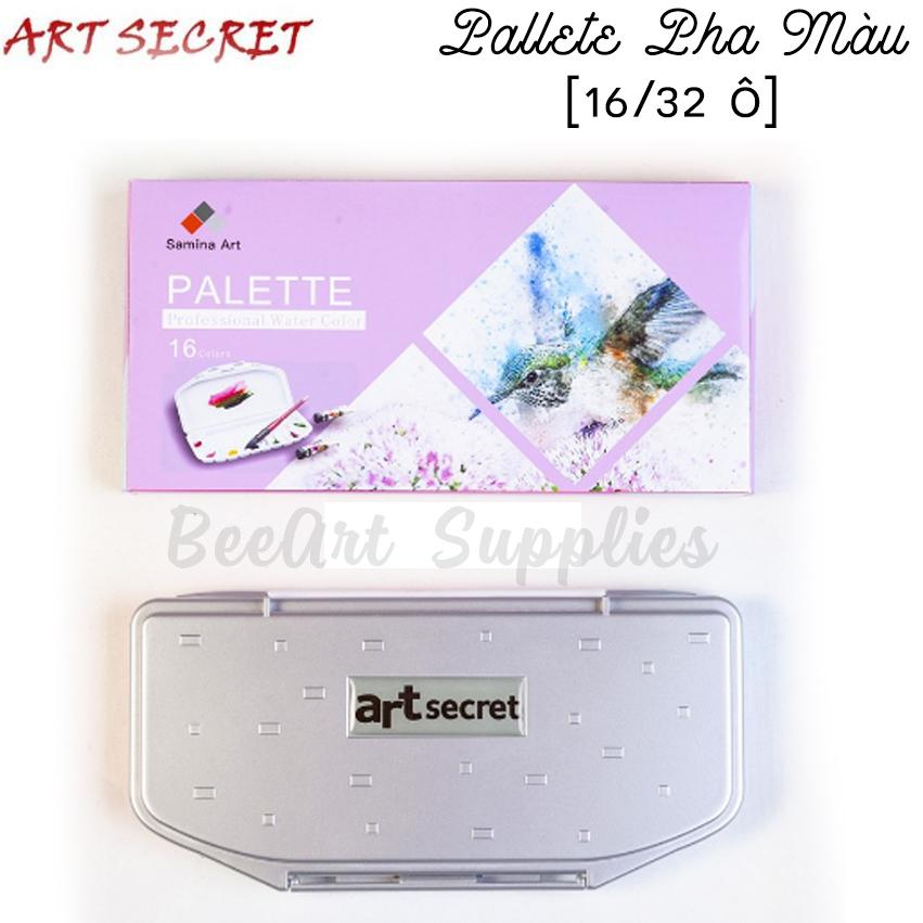 Bảng Pallette Vỉ - Khay Pha Màu Nước Cao Cấp ARTSCRET