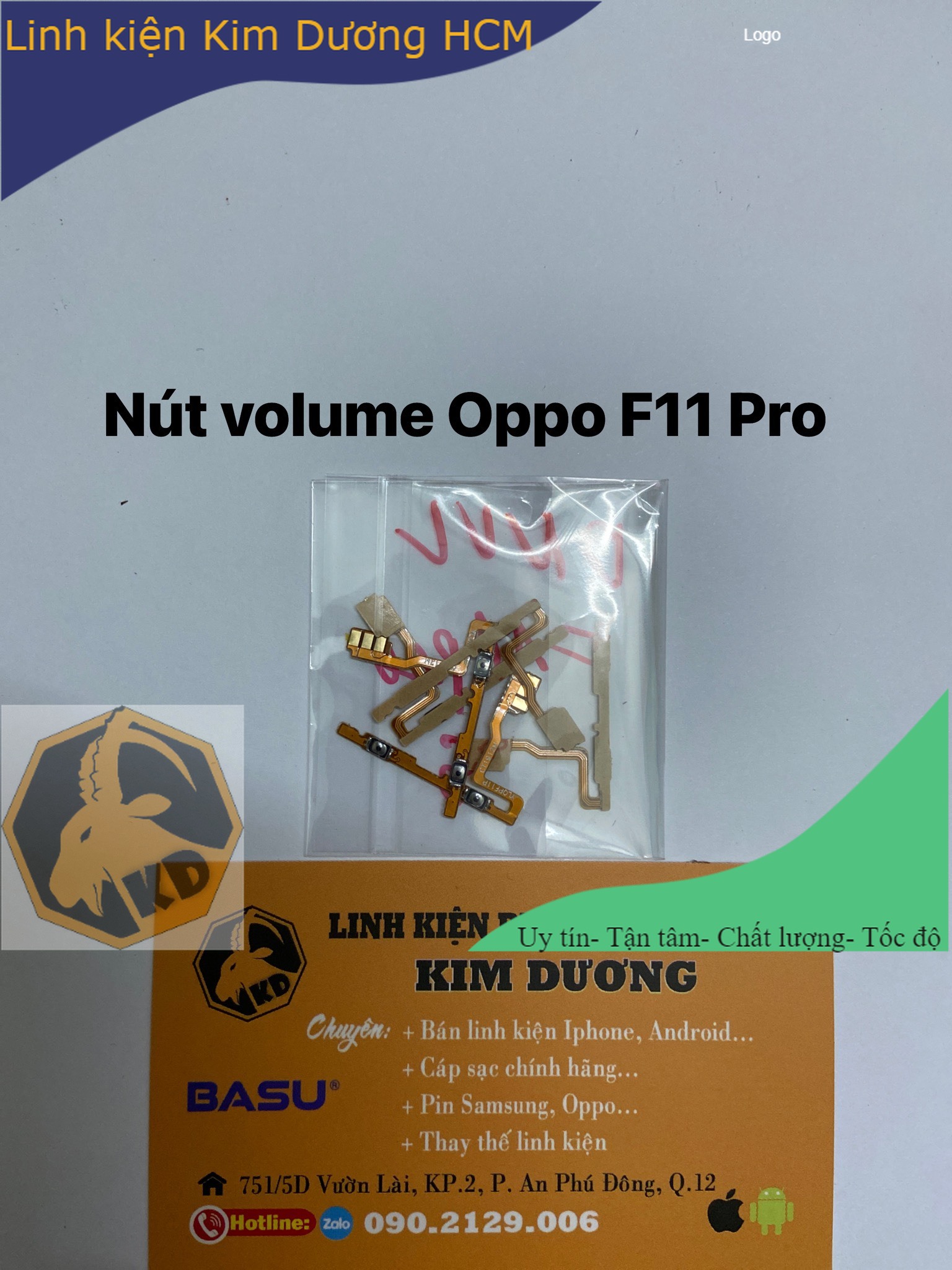 Dây nút volume Oppo F11 pro