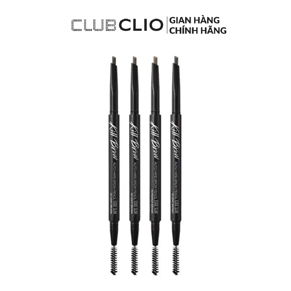 Chì Kẻ Chân Mày CLIO KILL BROW AUTO HARD BROW PENCIL EDGE SLIM 0.08g