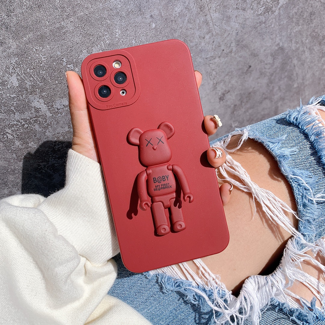 Ốp lưng basic camera nổi - mẫu b@by be@rbrick 2
