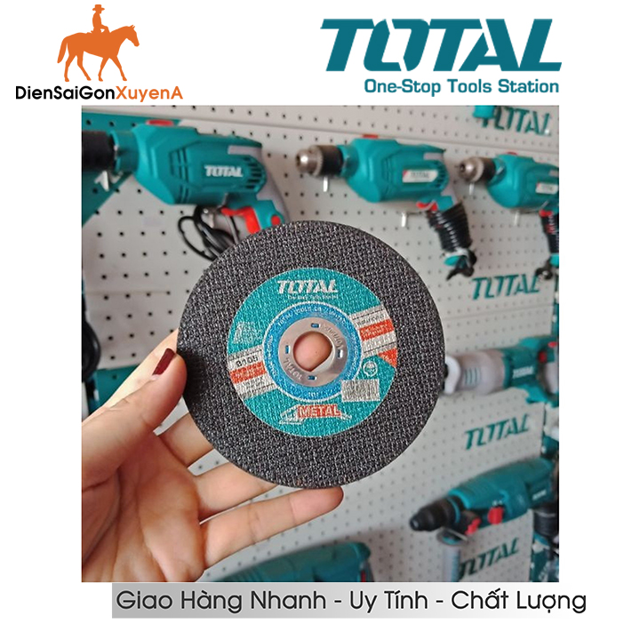 Combo 5 và Combo 3 Đĩa cắt kim loại cắt sắt 100mm TOTAL TAC2211001SA (TAC2211001) - Điện Sài Gòn Xuyên Á