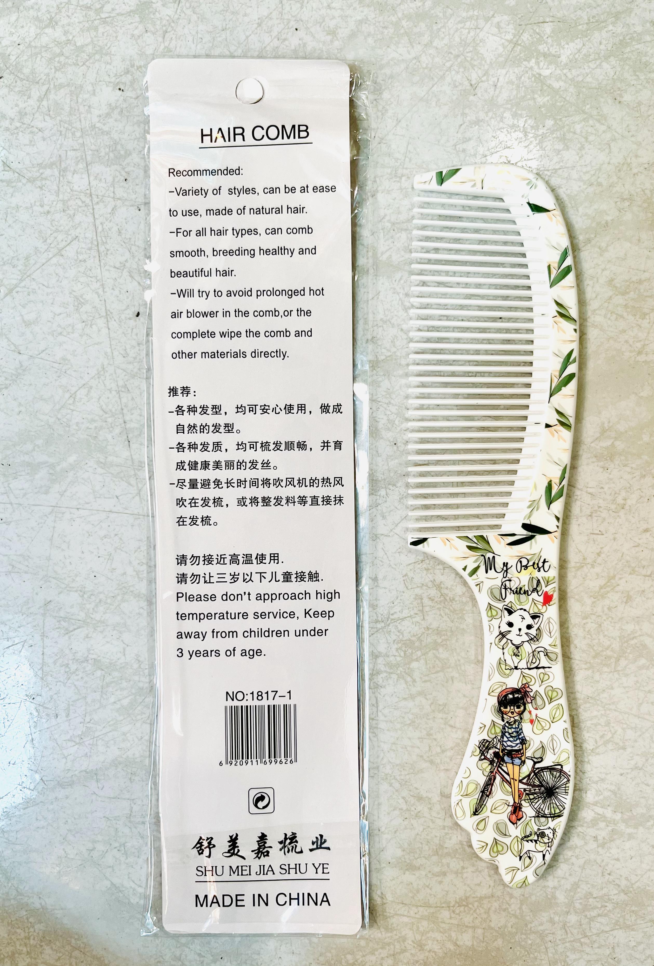 Lược chải tóc Haircomb dài 20cm - Shop giao màu ngẫu nhiên