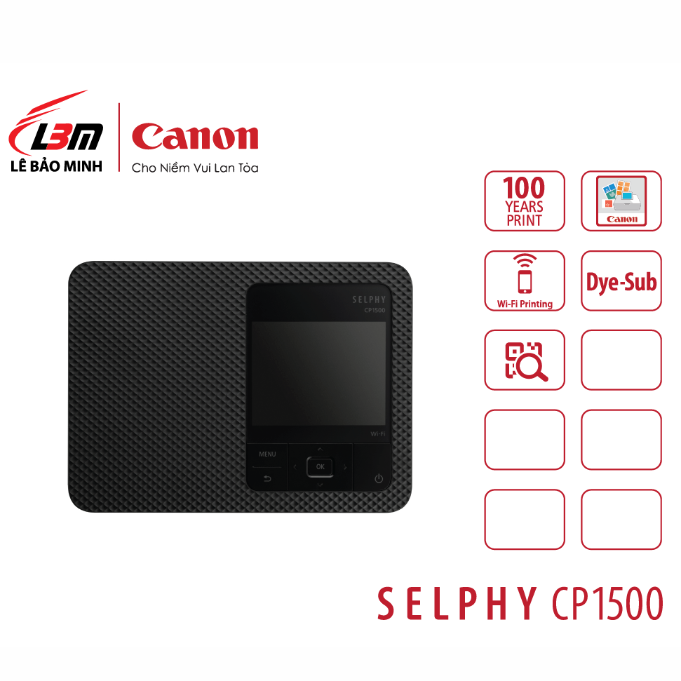 Máy in ảnh canon selphy cp1500