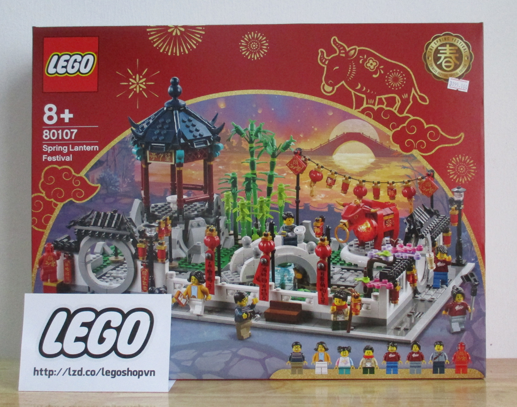 Đồ Chơi Lắp Ráp LEGO 80107 Lễ Hội Đèn Lồng Mùa Xuân [BrickVN]