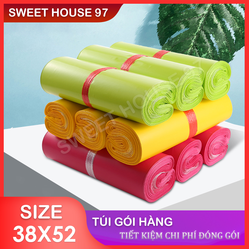 (38*52) Túi Gói Hàng Túi Niêm Phong Tự Dính 38x52cm Có Sẵn Lớp Dán Tiện Lợi