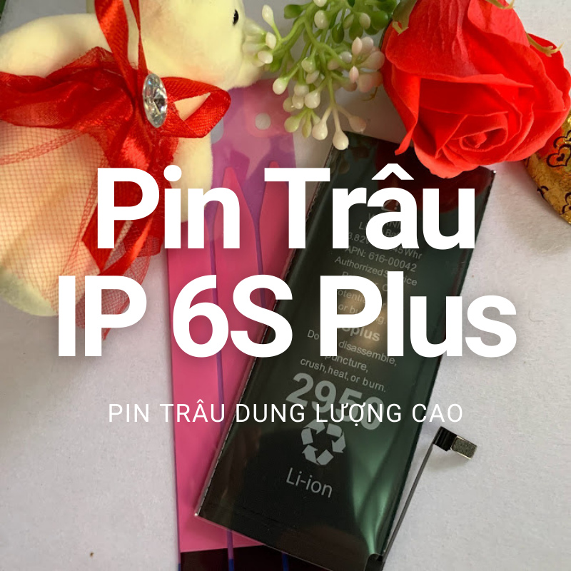 [TẶNG KEO DÁN] Pin trâu dung lượng cao IP 6S Plus