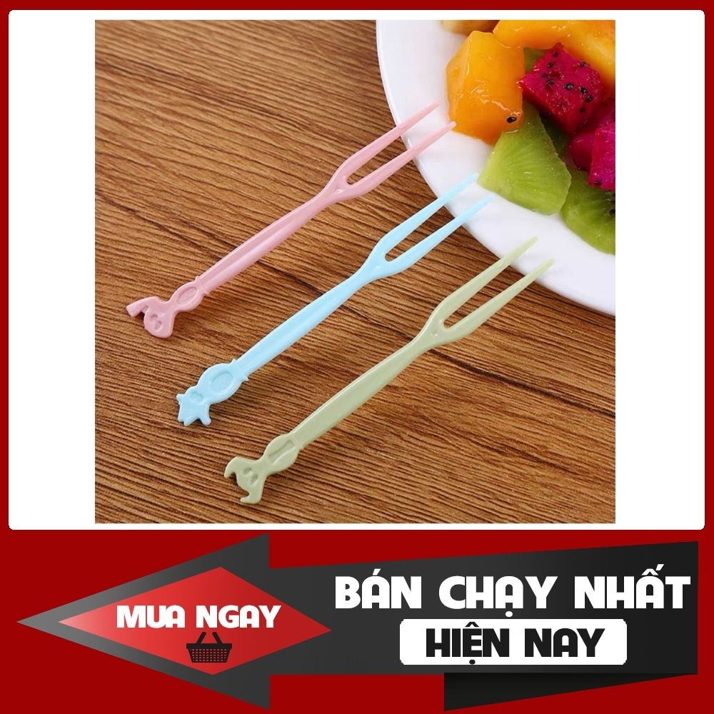 set 50 dĩa ăn hoa quả, ăn bánh gato, nĩa ăn trái cây siêu tiện dụng