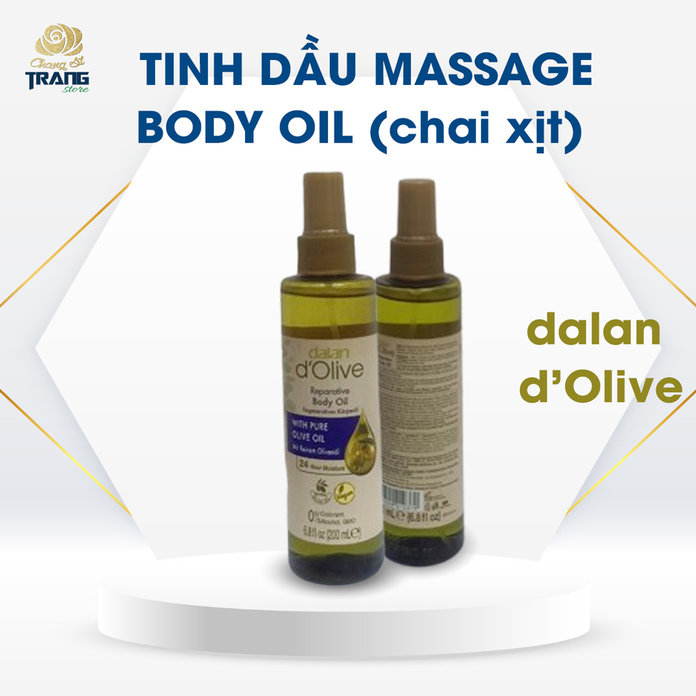 Dầu dưỡng da toàn thân Pure Olive oil DALAN D’Olive Body Oil Instantly Moisturizing (200ml) Chang Store Online