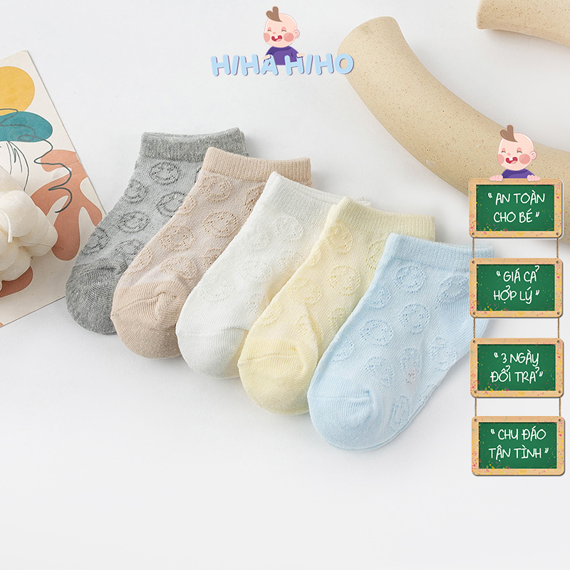 [FREESHIP] Tất Lưới Hình Mặt Cười Cho Bé-Hihahiho- Tất Em Bé- Tất Trẻ Em- Tất Cho Bé Gái- Tất Cho Bé Trai- Tất Cho Bé- Vớ Trẻ Em- Vớ Em Bé- Tất Em- Bétất Trẻ Em- Tất Cho Bé Gái- Tất Cho Bé Trai- Tất Cho Bé