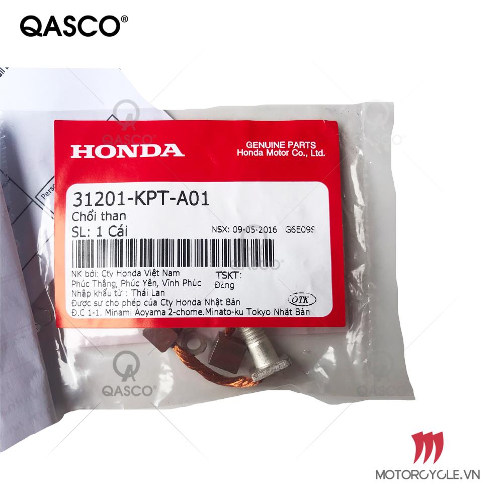 Bộ 02 Chổi than củ đề HONDA WINNER 150 / WINNER X (RS150 V1 V2 V3) (31201KPTA01) QASCO
