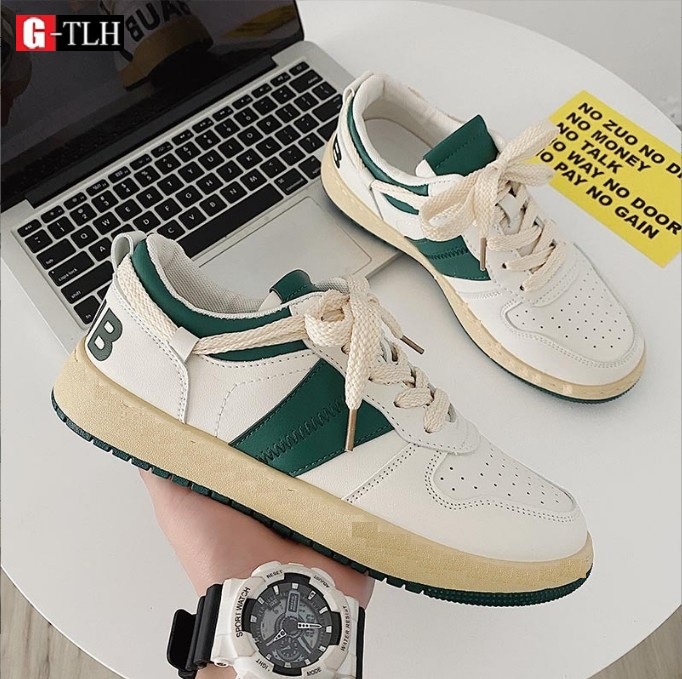 Giày sneaker nam đế cuốn cực ngầu, giày nam mẫu mới hot trend 2022 trẻ trung, cá tính