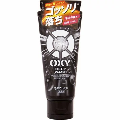 Sữa rửa mặt rohto oxy deep wash nhật bản 130g nhật bản cho nam