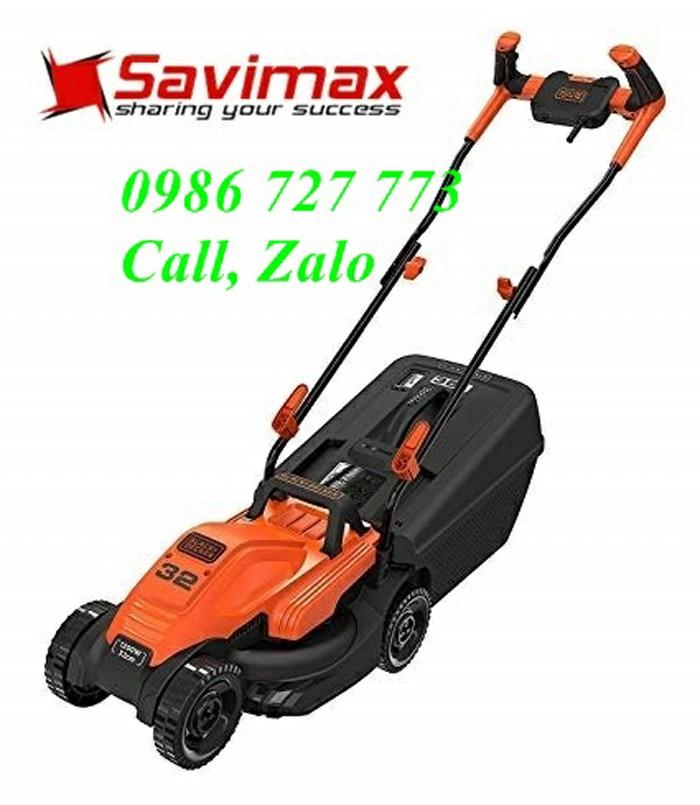 Máy cắt cỏ đẩy tay black decker bemw451bh-b1, máy cắt cỏ đẩy tay chạy pin