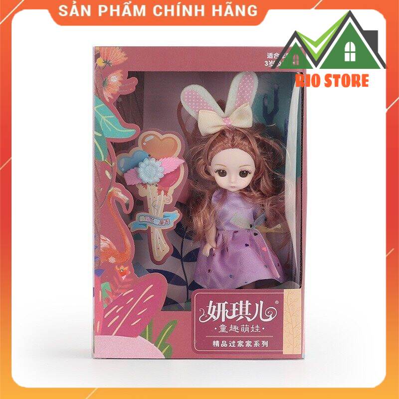 Đồ Chơi Búp Bê- Búp Bê Chi Bi Nhiều Mẫu- Búp bê babie bộ sưu tập búp bê vô cùng dễ thương cho các bé gái- Quà tặng bé gái