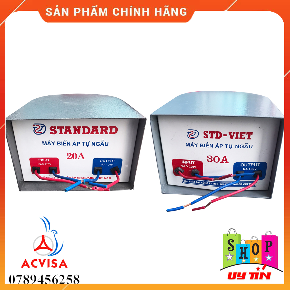 Máy biến áp tự ngẫu standa ngoài trời 20a , 30a