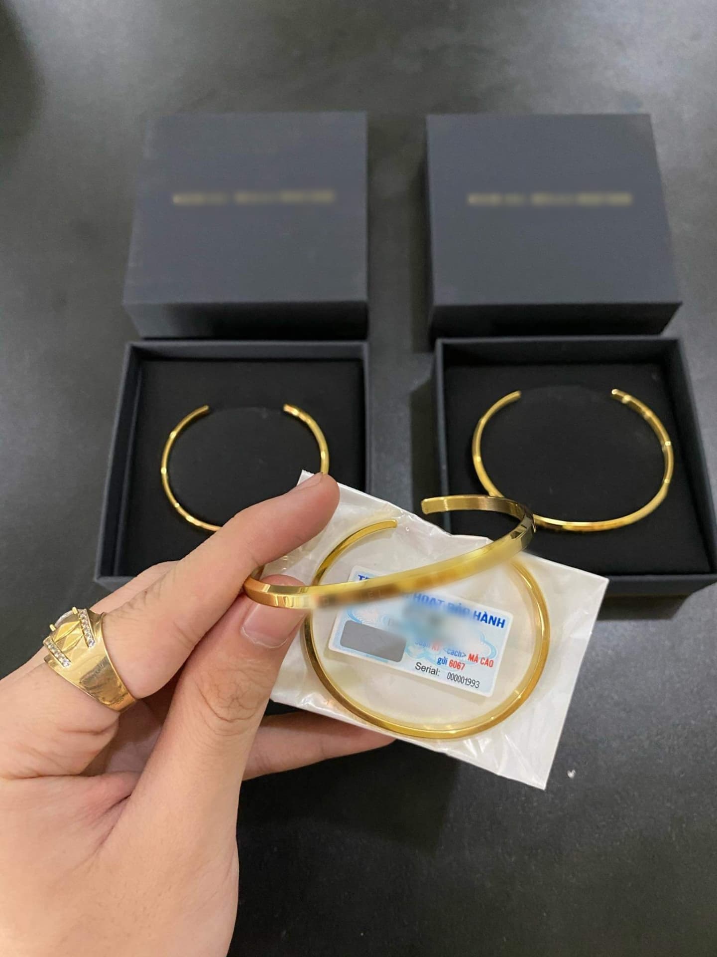 [HCM]Vòng Tay Cuff Ver 1 No box