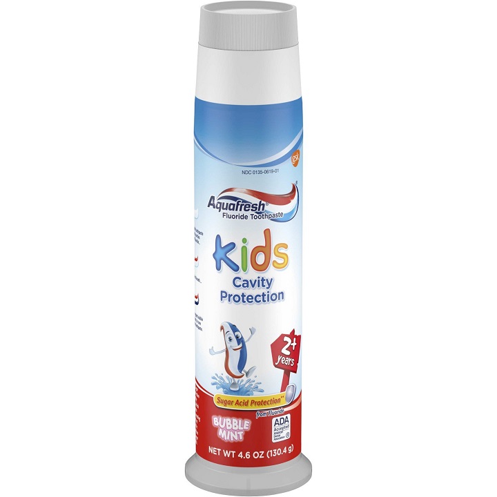 Kem đánh răng Aquafresh Kids Cavity Protection cho bé 130g USA