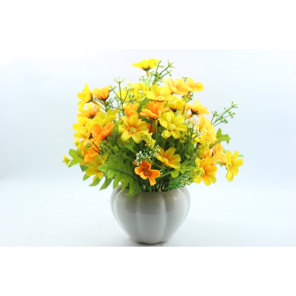 Chậu hoa mini để bàn - Lọ hoa đẹp - Chậu cây hoa nhí để bàn làm việc nhiều mẫu lựa chọn