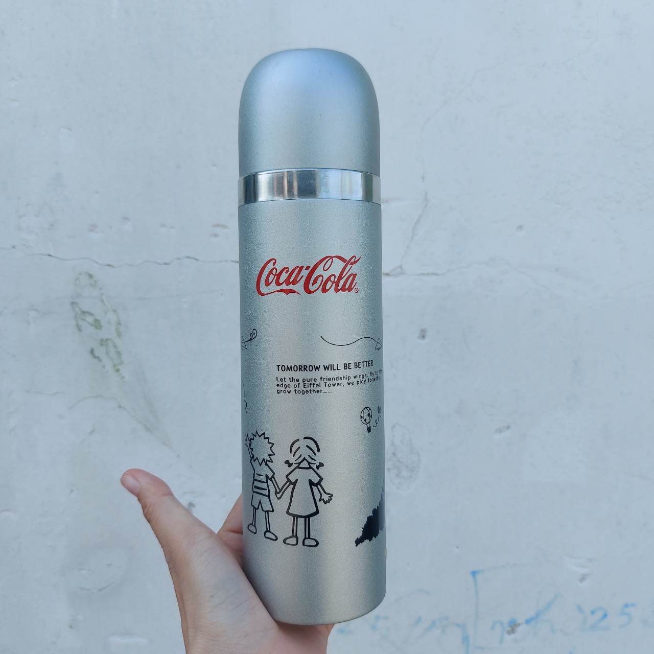 Bình giữ nhiệt tiện ích- Bình giữ nhiệt inox cao cấp Coca cola 500ml siêu đẹp