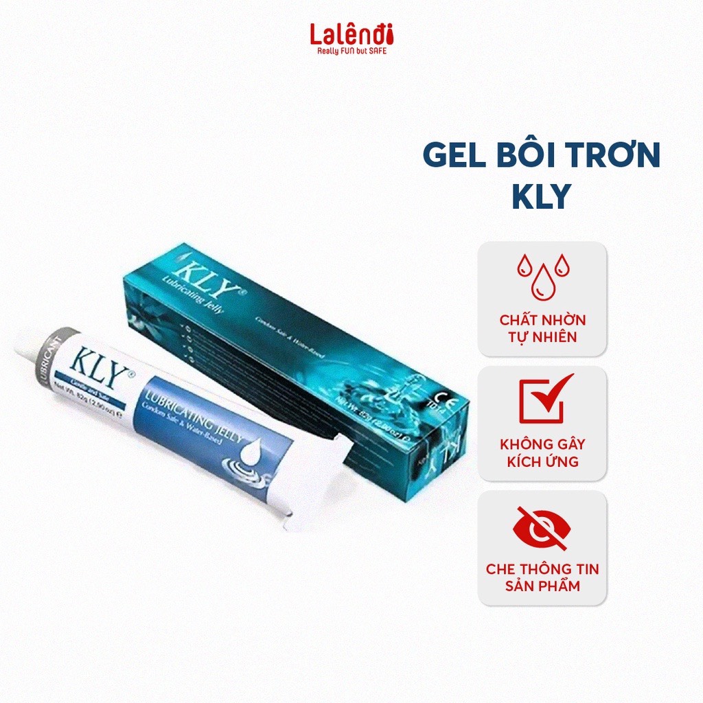 Gel bôi trơn gốc nước kly, an toàn, hiệu quả thổ nhĩ kỳ 42gr | lalendi store