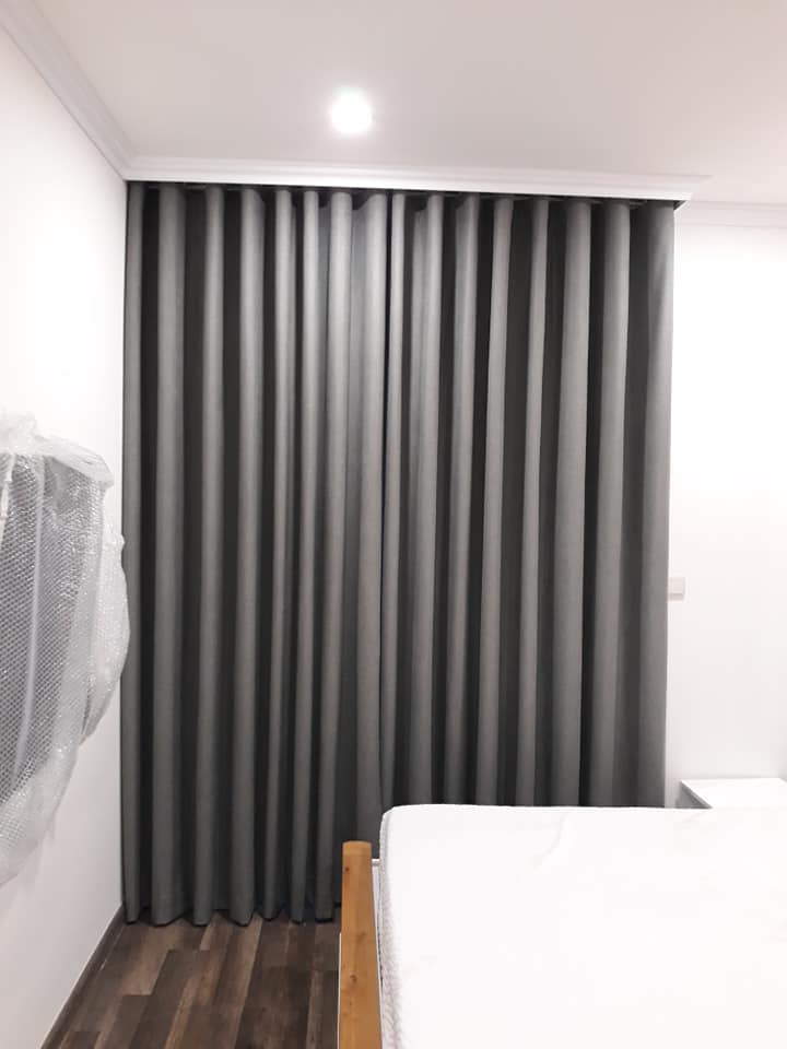 Đổi trả thoải mái - Set 2 bộ rèm chống nắng màu xám - Cửa chính rèm ngang 4m6 cao 3m - Cửa sổ rèm ngang 3m2 cao 2m1 - Khổ vải cao 3m2 không nối vải - Có may theo yêu cầu