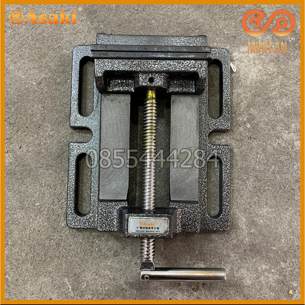 Ê tô bàn khoan 4'' 100mm asaki ak-6286