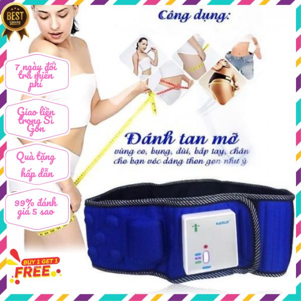 Đai massage giảm mỡ bụng x5 đai massage x5 giảm mỡ bụng, mát sa bụng, đai masage giảm mỡ toàn thân - đai x5