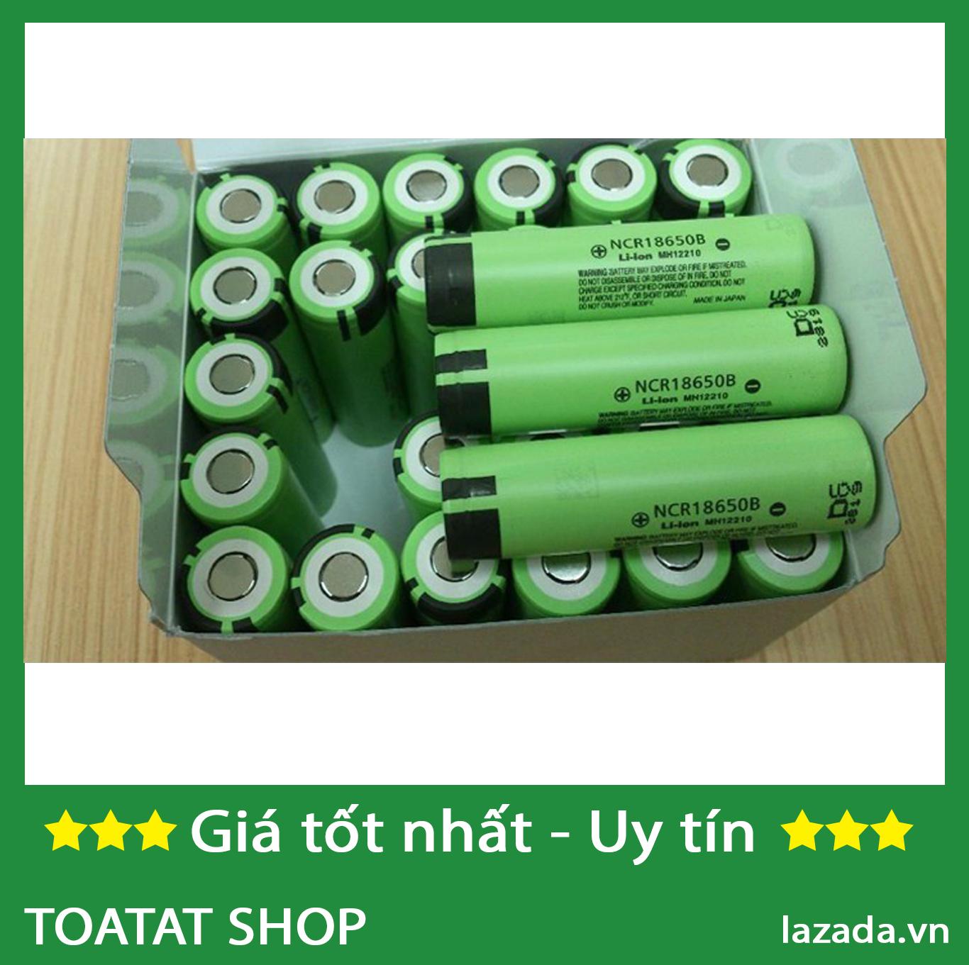 Pin ncr18650b 2800mah cam kết chuẩn dung lượng