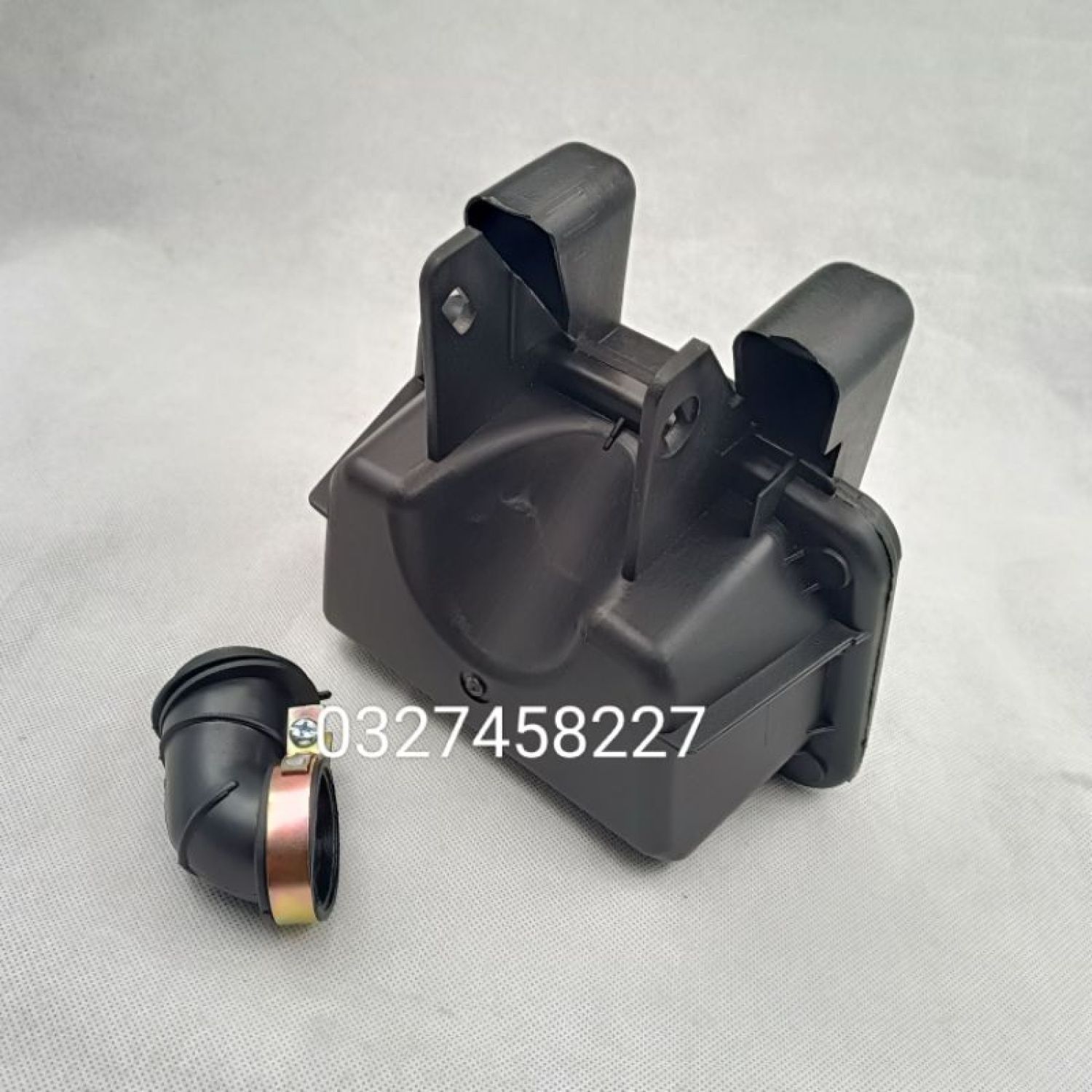 Hộp pô e bao tử, lọc gió 50cc xe độ DREAM, WAVE, Cub....