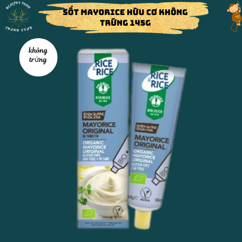 Sốt Mayonaise Hữu Cơ Không Trứng 145G Probios