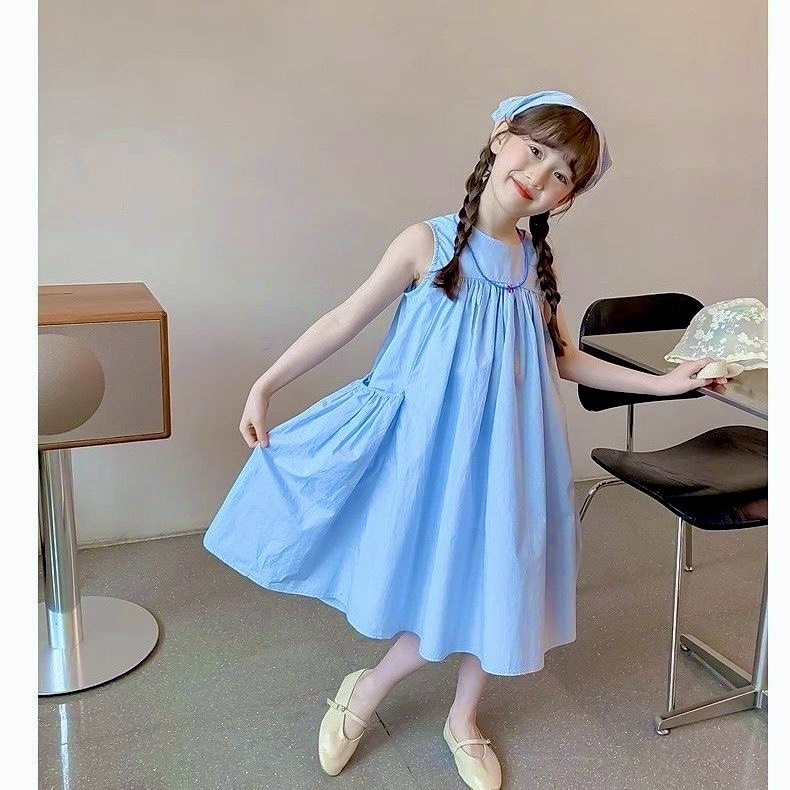 Váy bé gái cho bé từ 12-38kg với chất liệu thô hàn phong cách Hàn Quốc cho bé iu tha hồ diện đi học hay đi chơi đều xinh