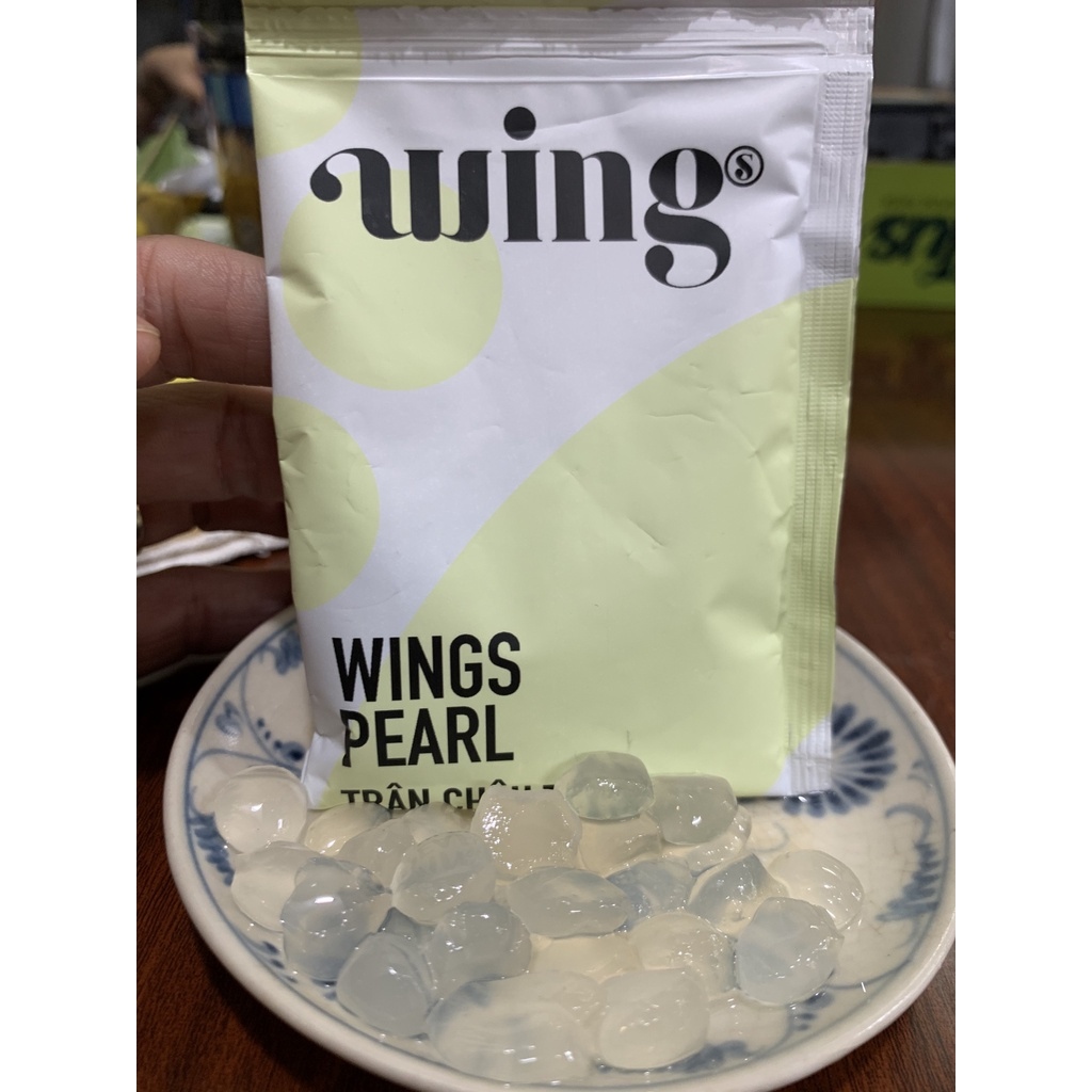 【nóng】 Thạch Trân Châu 3q Trắng Giòn / Trân Châu 3q Đen Caramel Hãng EURODELI 60gr - Tiện Lợi Cho Gia Đình