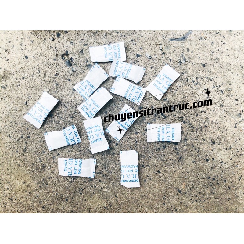 Gói hút ẩm đóng túi 1kg loại 1gram