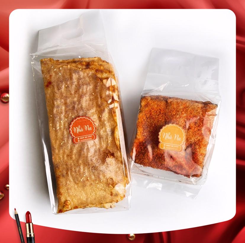 Combo Tiết Kiệm: Bánh tráng mắm ruốc & Bánh tráng mắm ruốc bò xay  Nhà Na