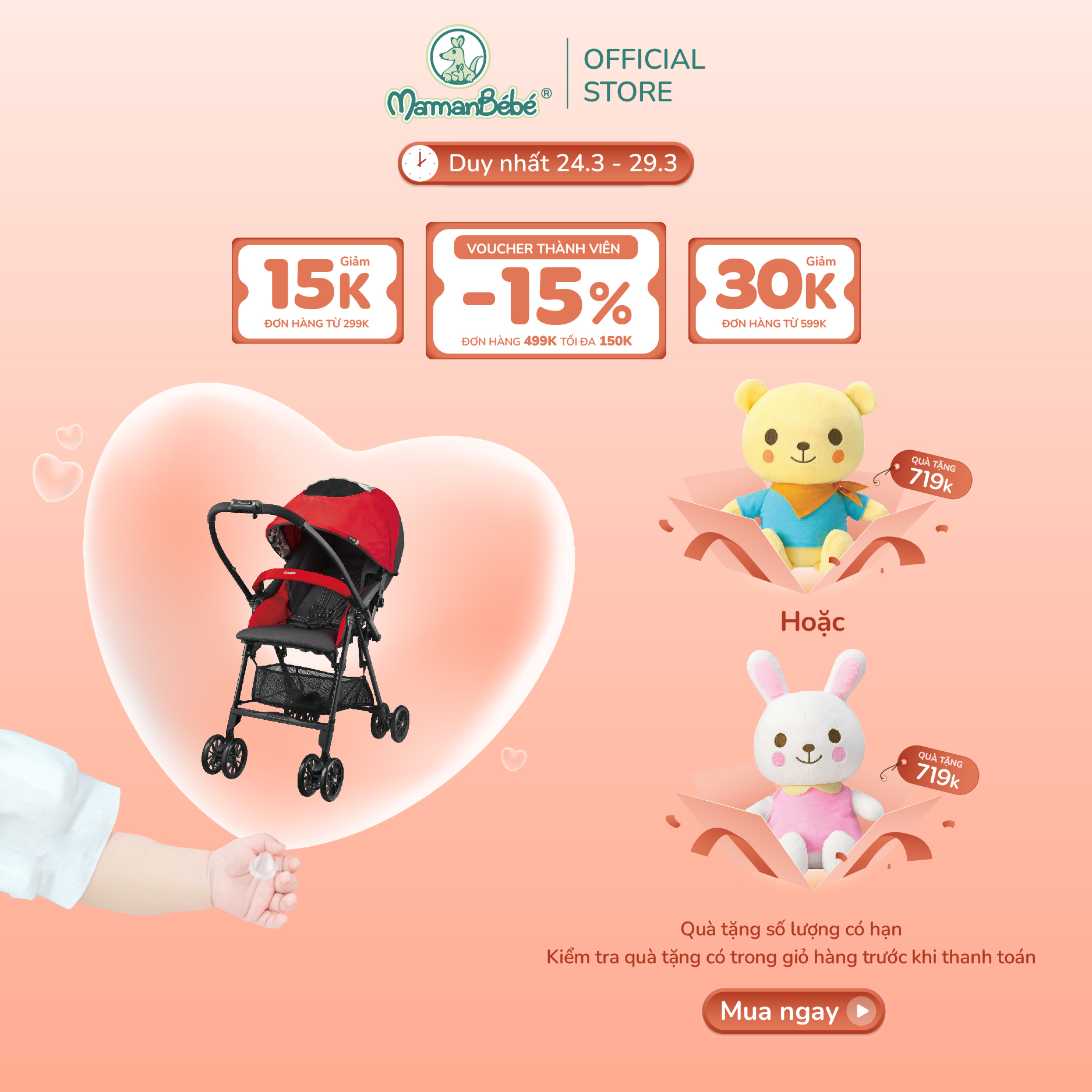 Xe đẩy Combi NEYO