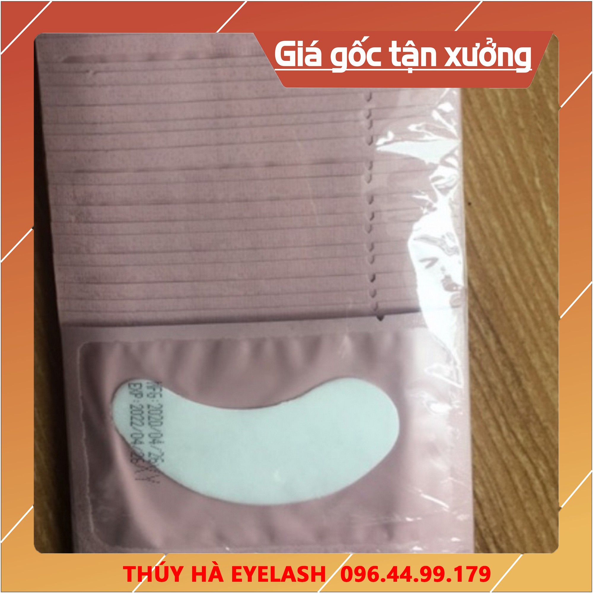 [HCM]gel pad dán mi ( BỊCH 50 MIẾNg) _(uốn mi_keo nối mi_dụng cụ nối mi_mi khay_mi fan_)THÚY HÀ