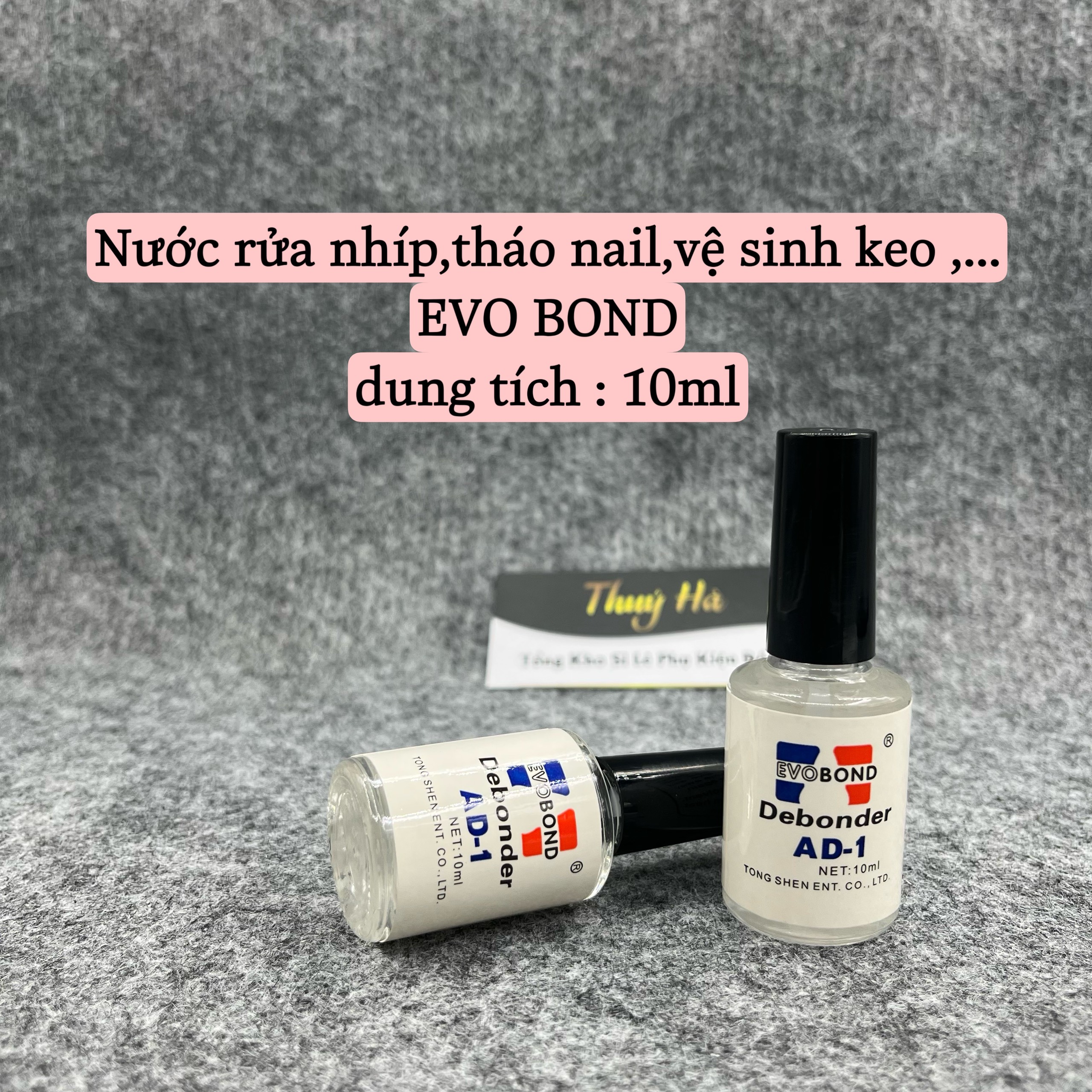 [HCM]Nước tháo móng giả nước tháo mi giả nước sáng đá nước vệ sinh nhíp nước AD