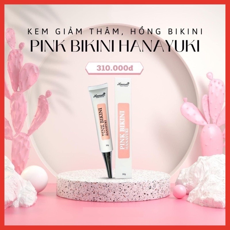 Kem Làm Hồng Pink Bikini Hanayuki - làm hồng, mờ thâm,...