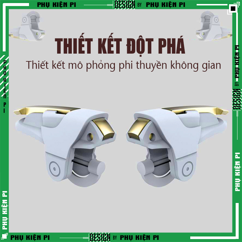 Nút bắn Pubg Freefire White Shark